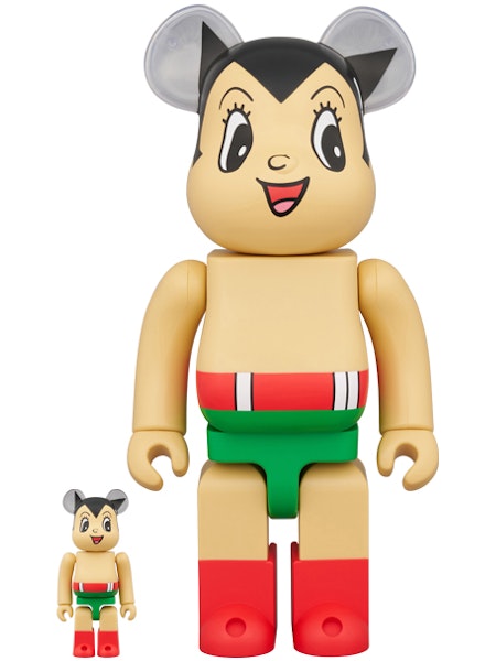 BE@RBRICK ASTRO BOY First Color Version 100% + 400%