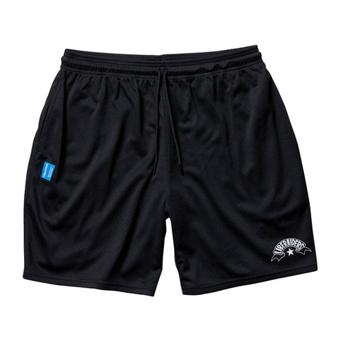 DOUBLE MESH SHORTS BLACK