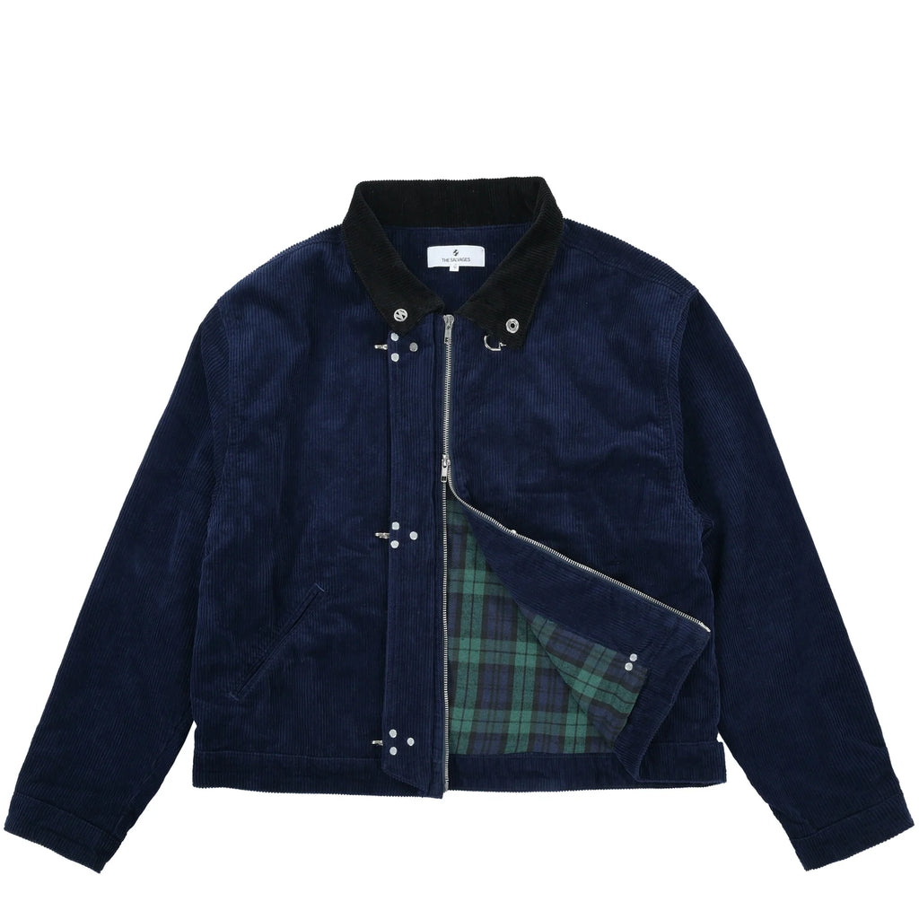 WORK JACKET WITH FIREMAN CLOSURE