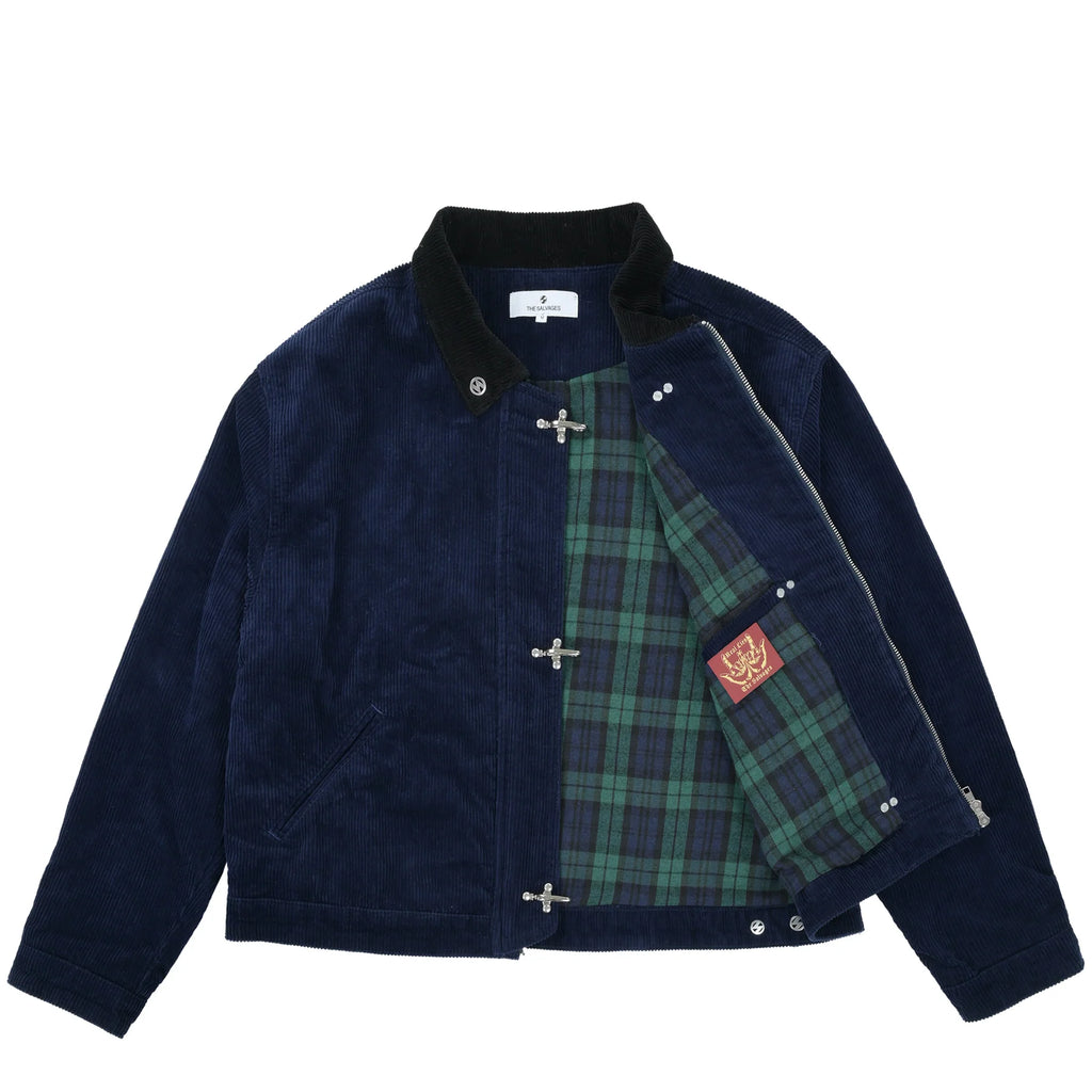 WORK JACKET WITH FIREMAN CLOSURE