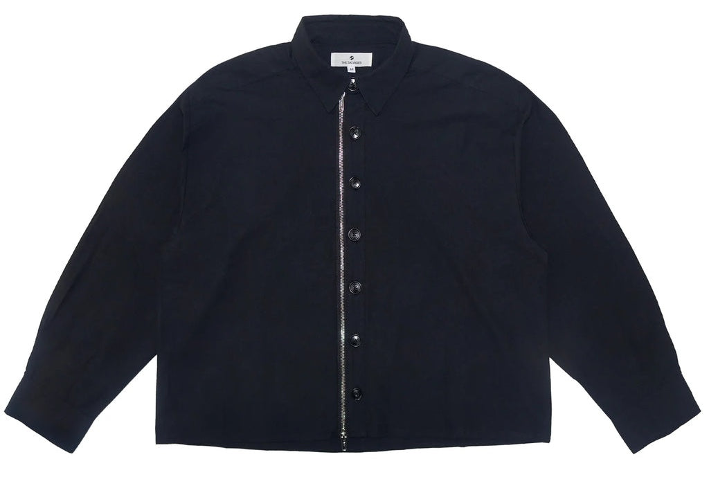 PORTER LONG SLEEVE SHIRT BLACK