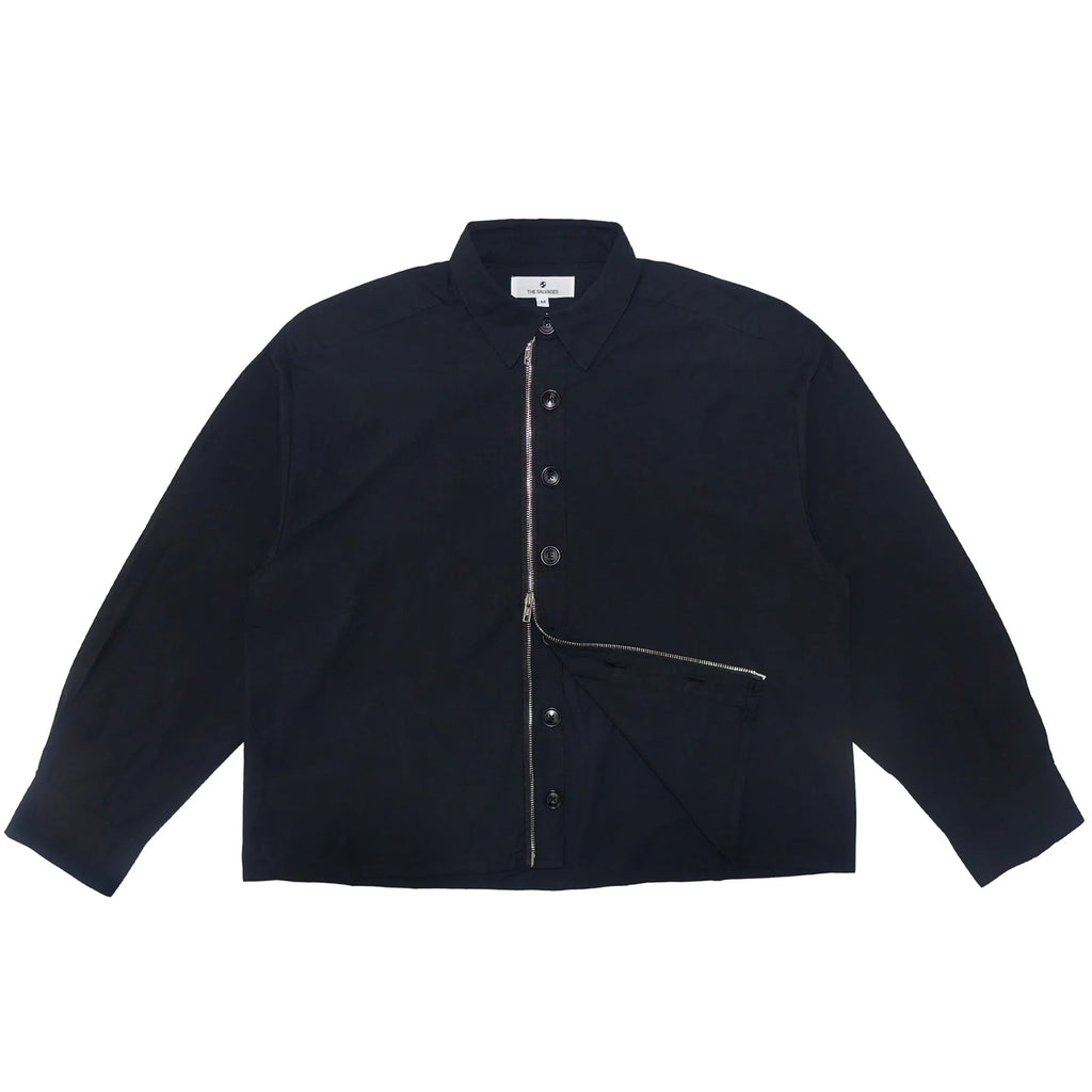 PORTER LONG SLEEVE SHIRT BLACK
