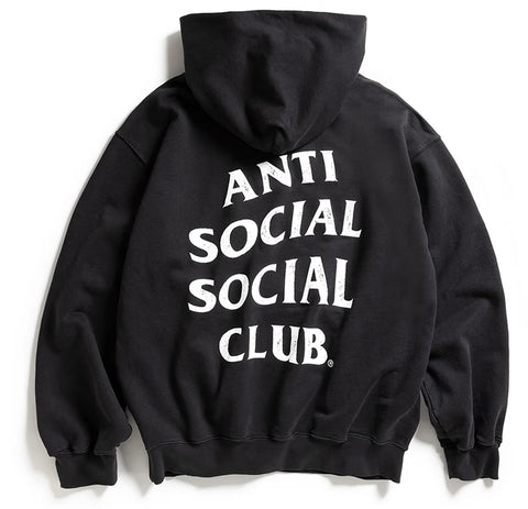 WEATHERED HOODIE BLACK