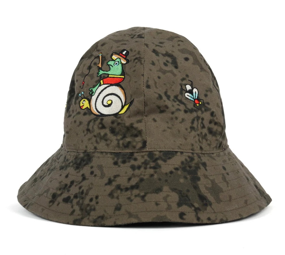 BRAIN DEAD X SOUTH2 WEST8 FISHING BUCKET HAT