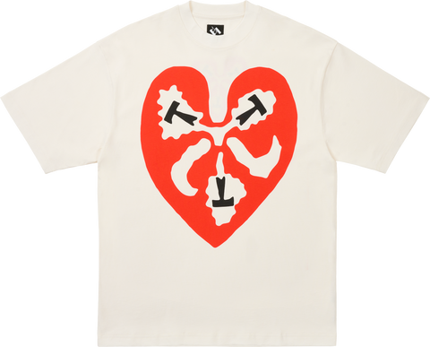 TTT HEART T-SHIRT WHITE