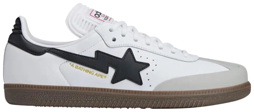 BAPE SAMBA WHITE