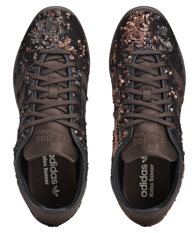 WALES BONNER KARINTHA SEQUIN DARK BROWN