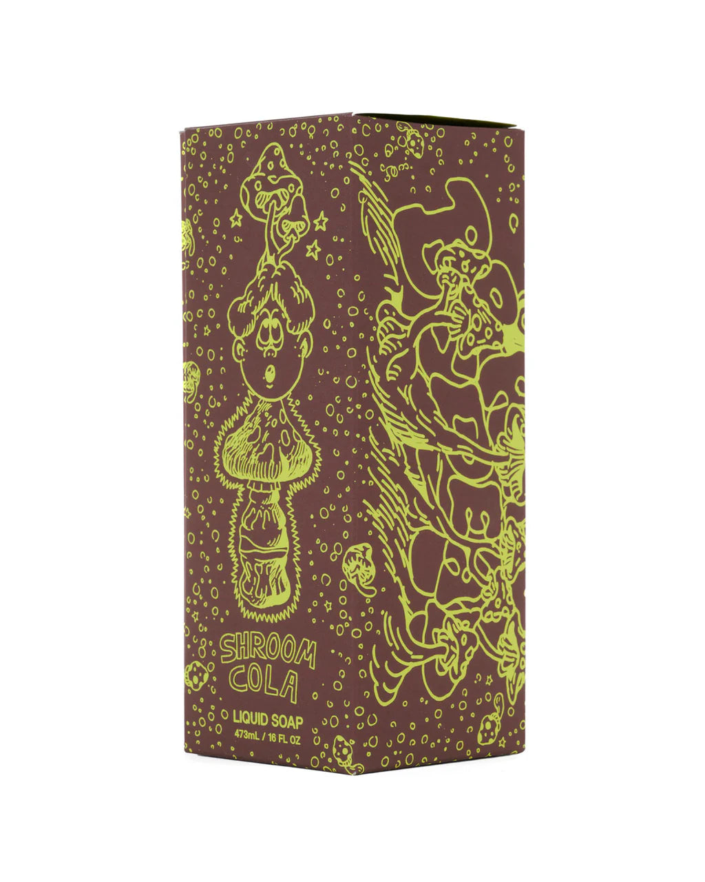 BRAIN WASH SHROOM COLA LIQUID CASTILE SOAP 16 OZ