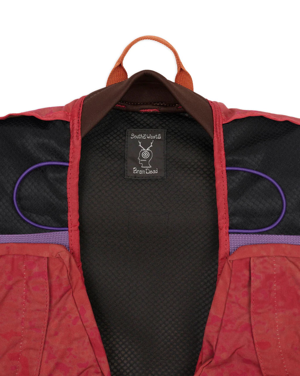 BRAIN DEAD X SOUTH2 WEST8 FISHING VEST PACK