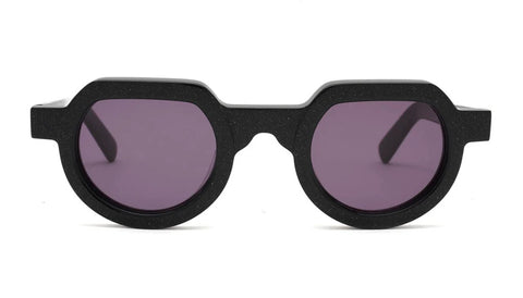 TANI POST MODERN PRIMITIVE EYE PROTECTION BLACK SPARKLE
