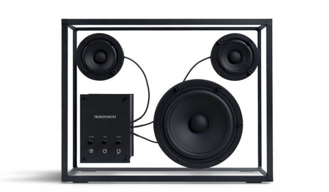 Transparent Speaker Black