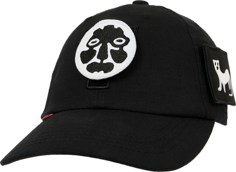 TTT VELCRO PATCH 6-PANEL BLACK