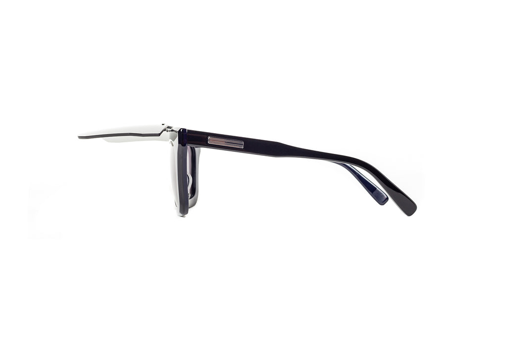 sacai CORNELL SHIELD BLACK/ BLACK PALLADIUM / LT GREY