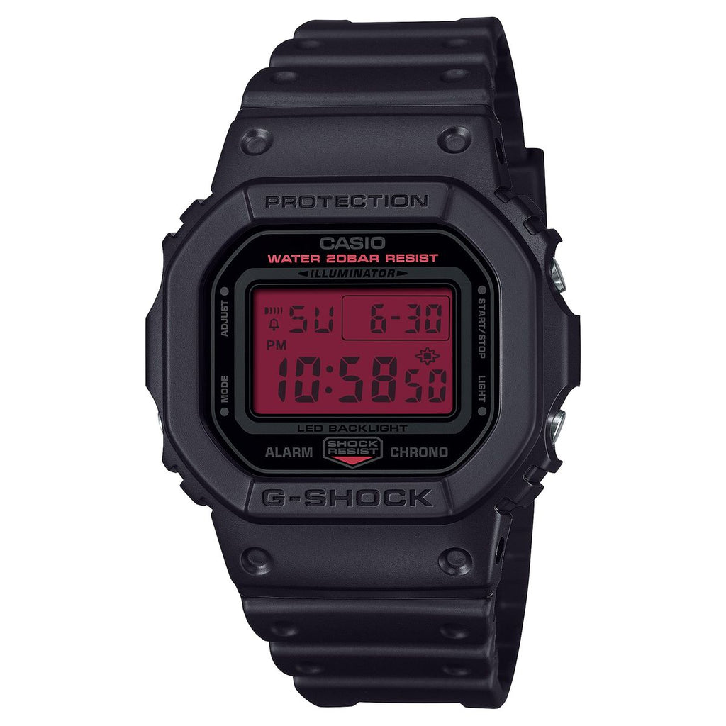 G-SHOCK DW5600BBR-1 BLACK WATCH