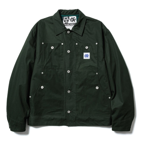 WORK COAT GREEN