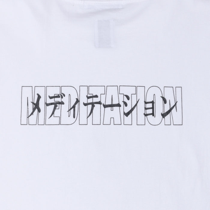 MEDITATION TEE WHITE