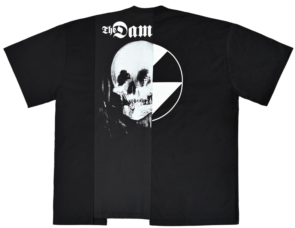 THE SALVAGES EYESLASH BOOT RECONSTRUCTED OS T-SHIRT (ONE SIZE)