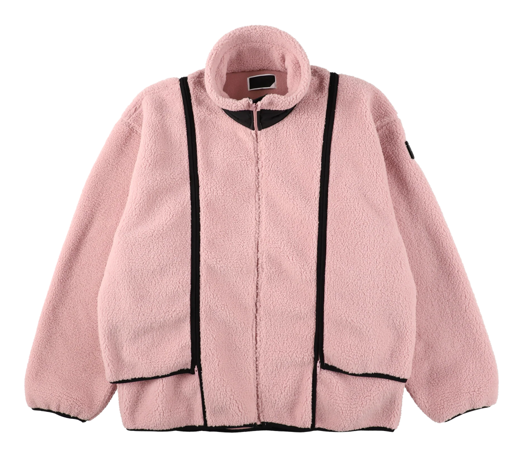 NOREN BOA FLEECE JACKET PINK
