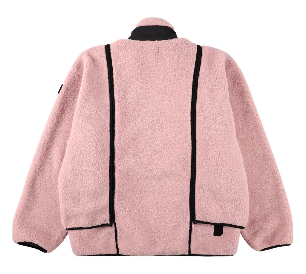 NOREN BOA FLEECE JACKET PINK