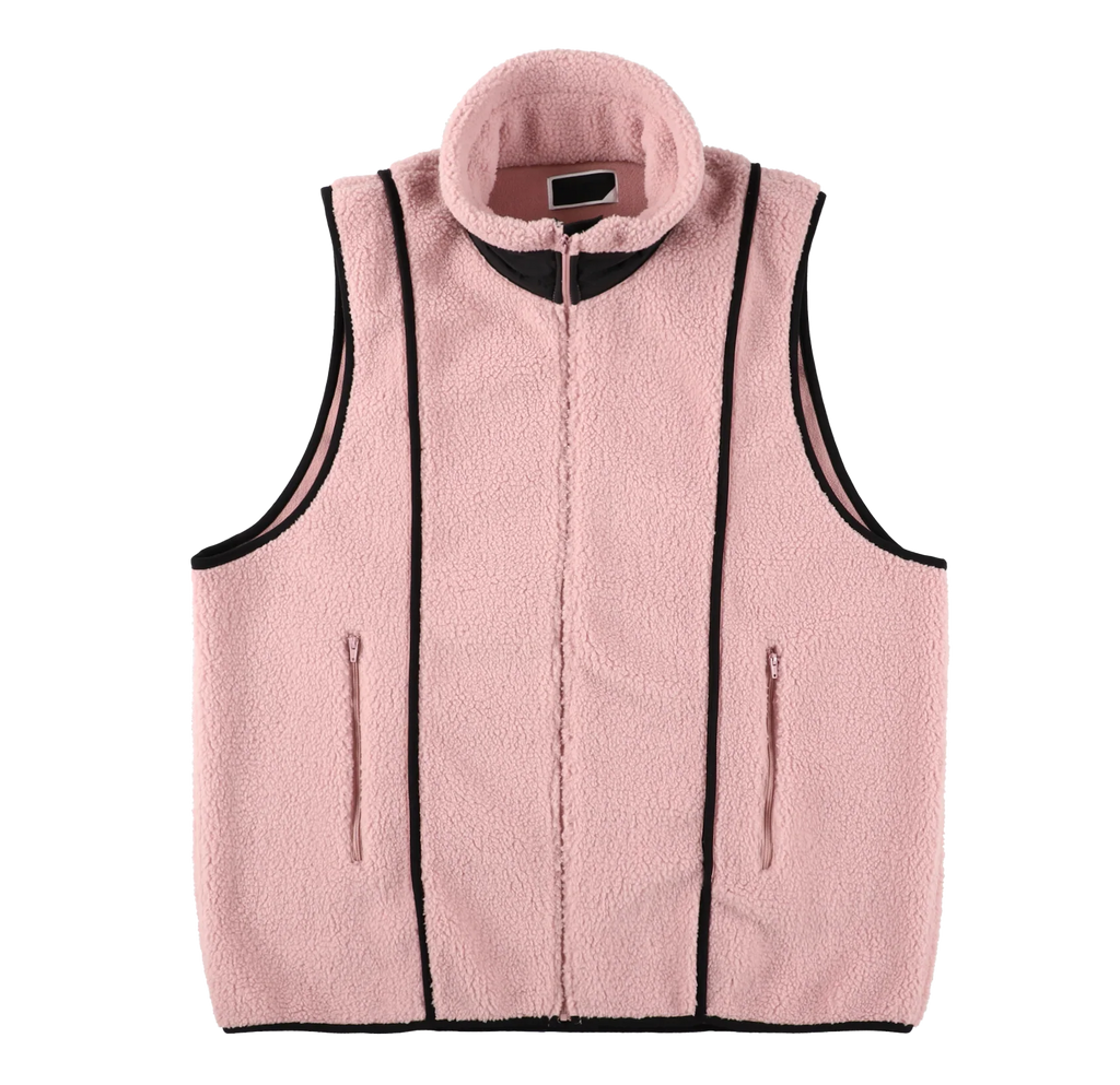 NOREN BOA FLEECE JACKET PINK