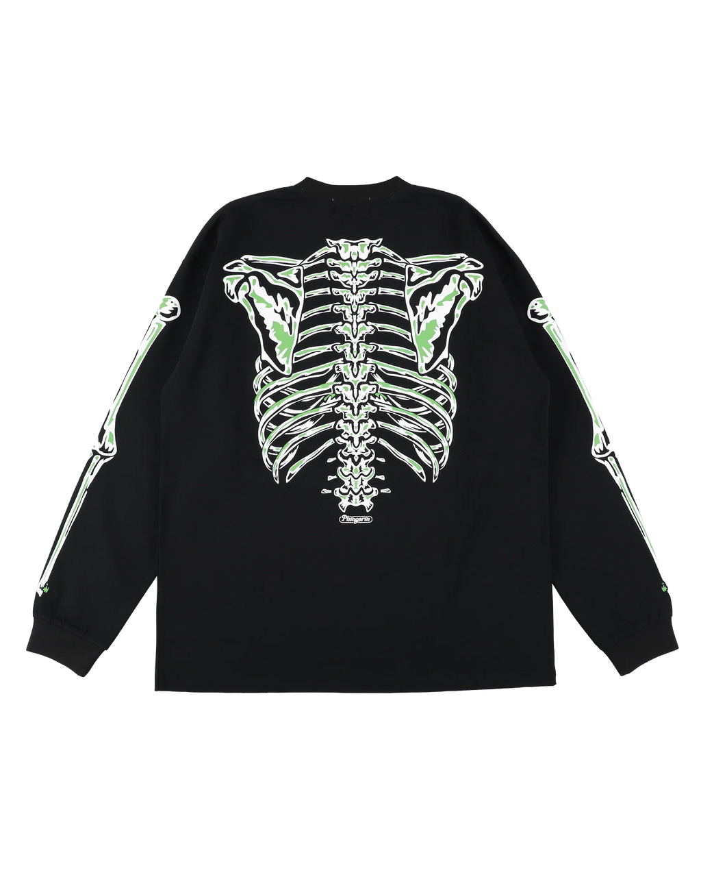 BONES L/S TEE BLACK