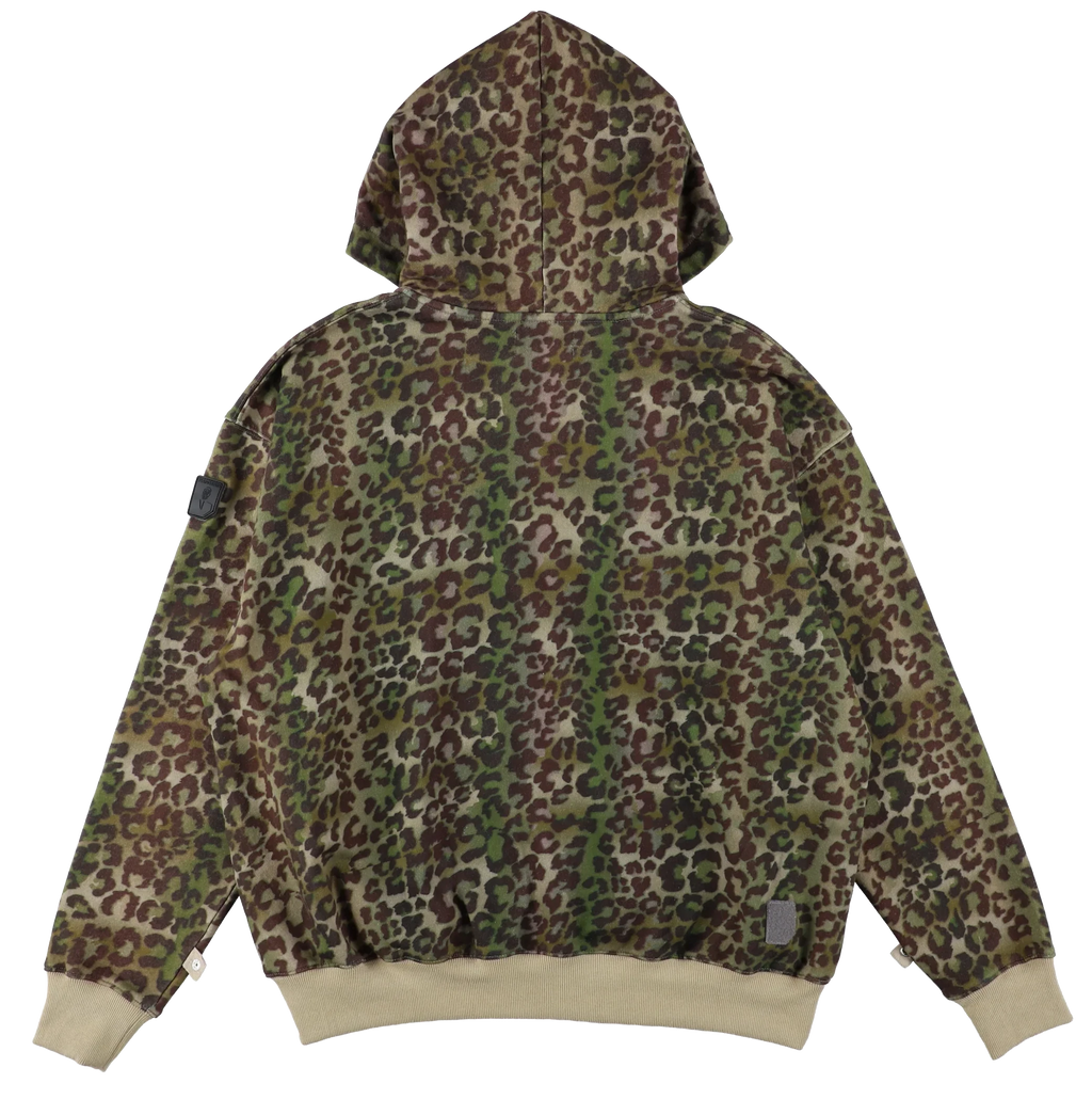 ZIP HOODIE LEOPARD