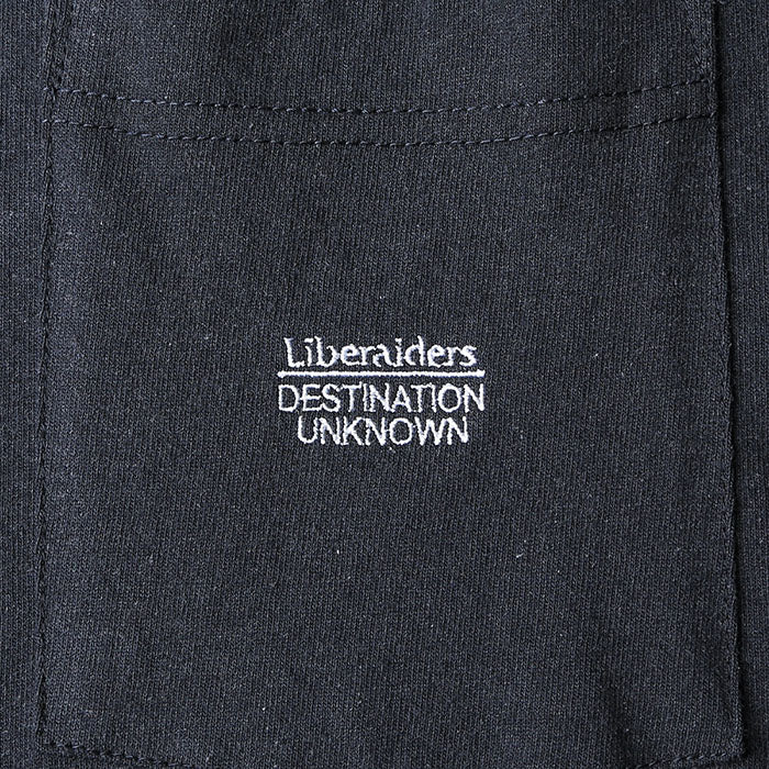 LIBERAIDERS POCKET S/S TEE BLACK – ACD GALLERY