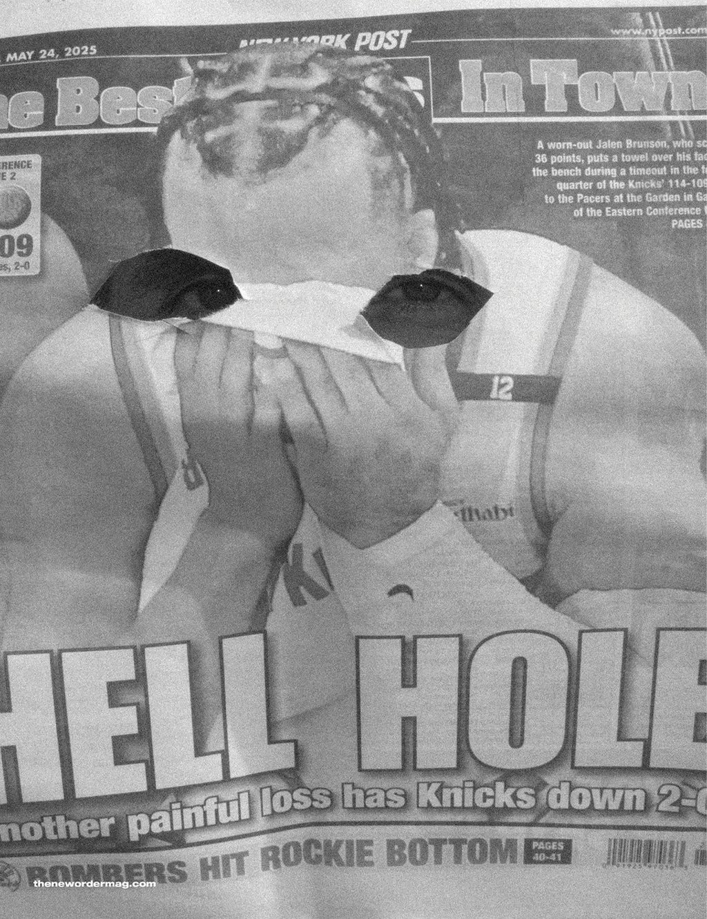 THE NEW ORDER ISSUE 36  GINO IANNUCCI BY JERRY BUTTLES