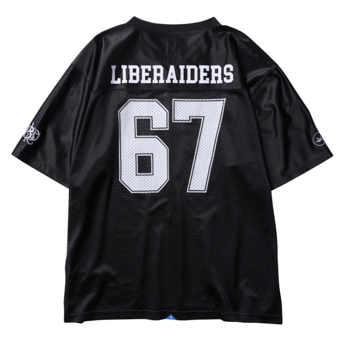 LIBERAIDERS FOOTBALL TEE BLACK