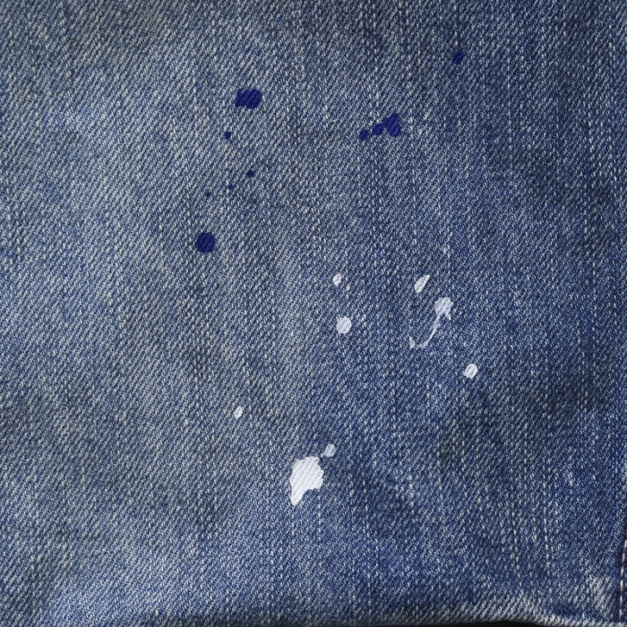 TRIBAL DENIM SARROUEL PANTS HW