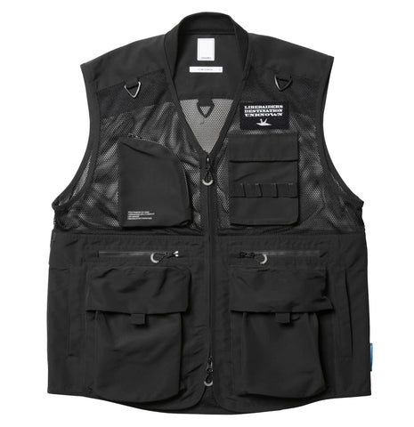 MESH VEST BLACK