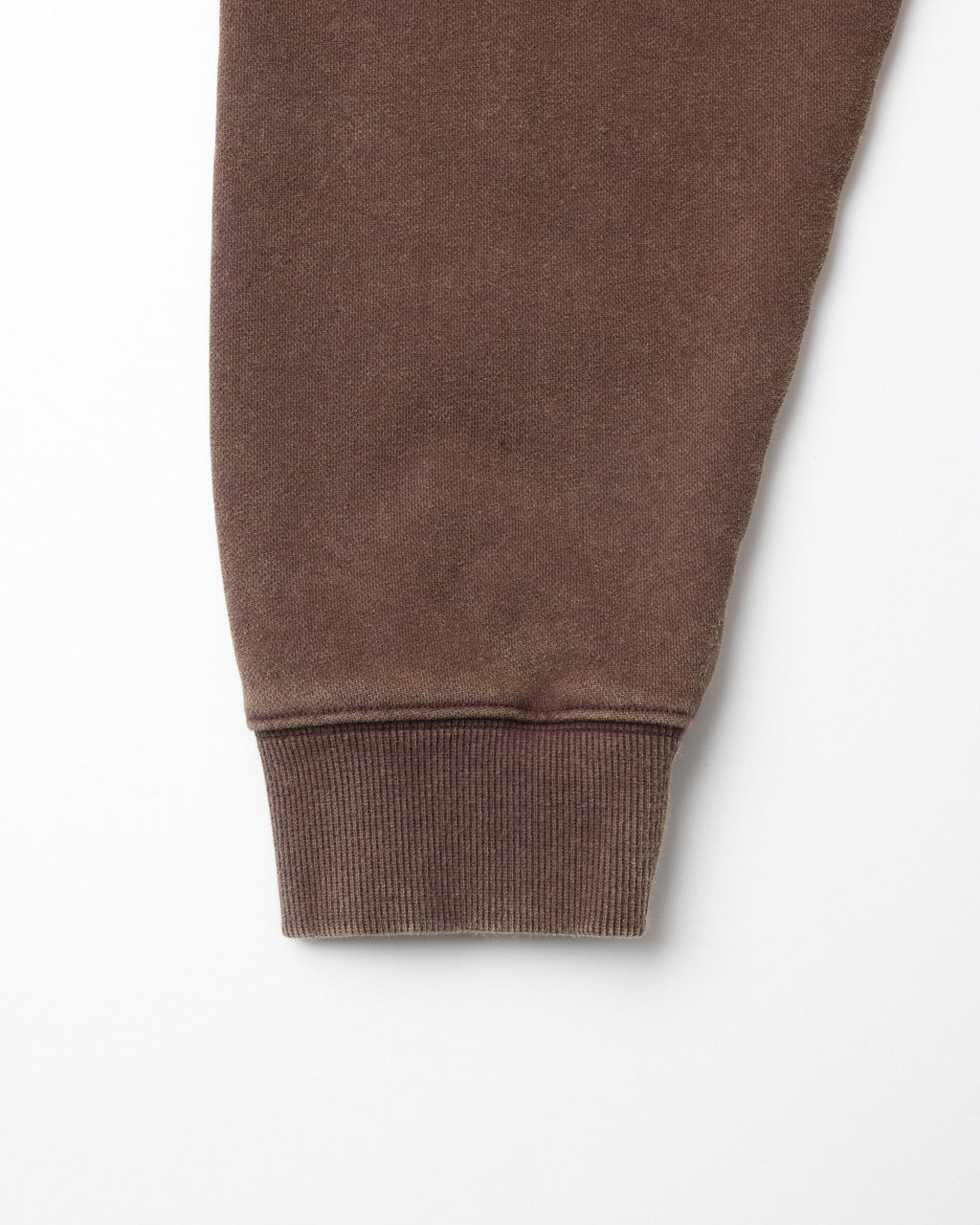 GARMENT DYED HOODIE BROWN