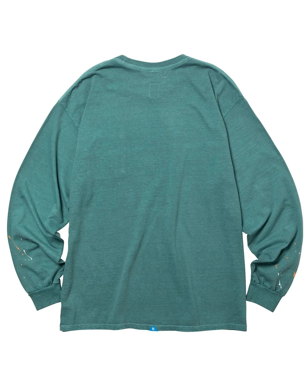 PAINT SPLATTER L/S TEE GREEN