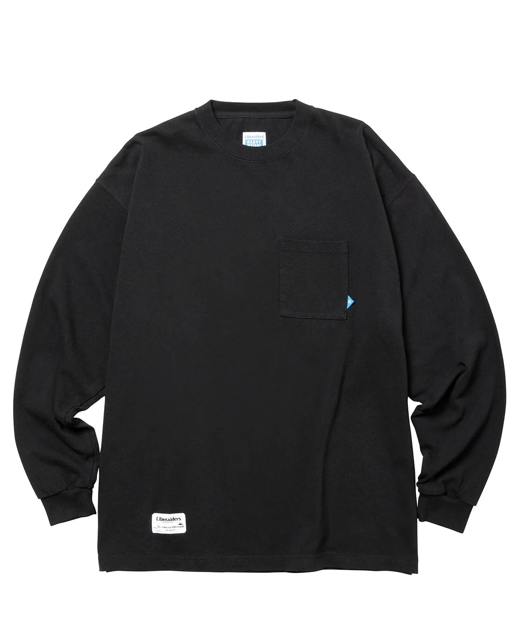 LR HEAVY WEIGHT L/S TEE BLACK