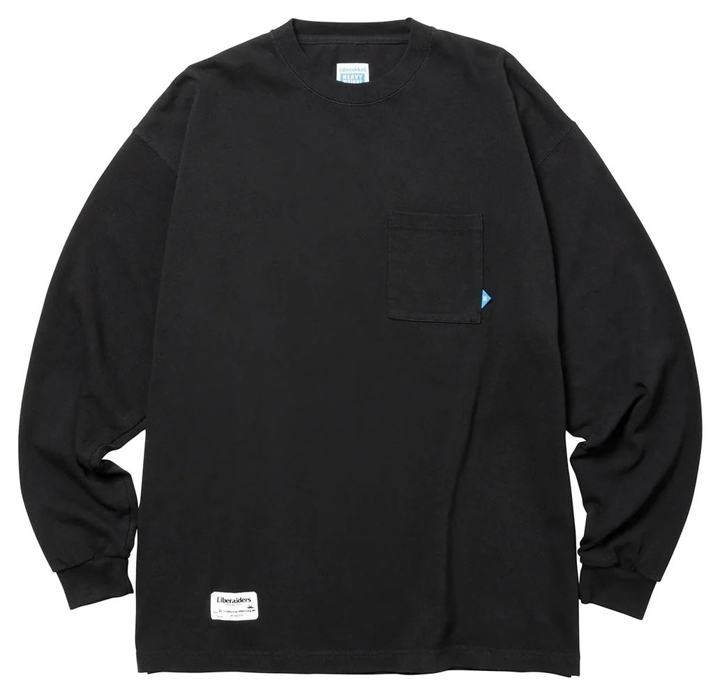 LR HEAVY WEIGHT L/S TEE BLACK