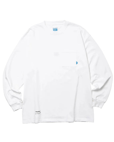 LR HEAVY WEIGHT L/S TEE WHITE