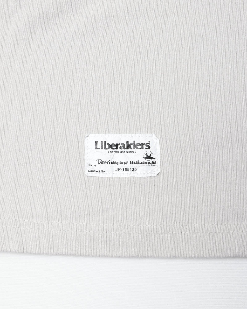 LR HEAVY WEIGHT L/S TEE GRAY
