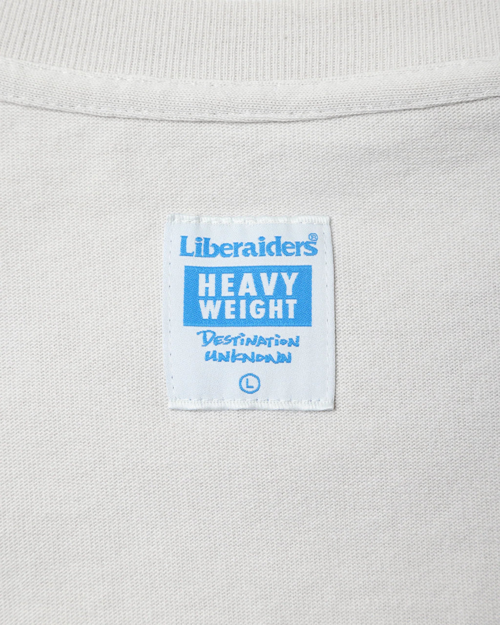 LR HEAVY WEIGHT L/S TEE GRAY