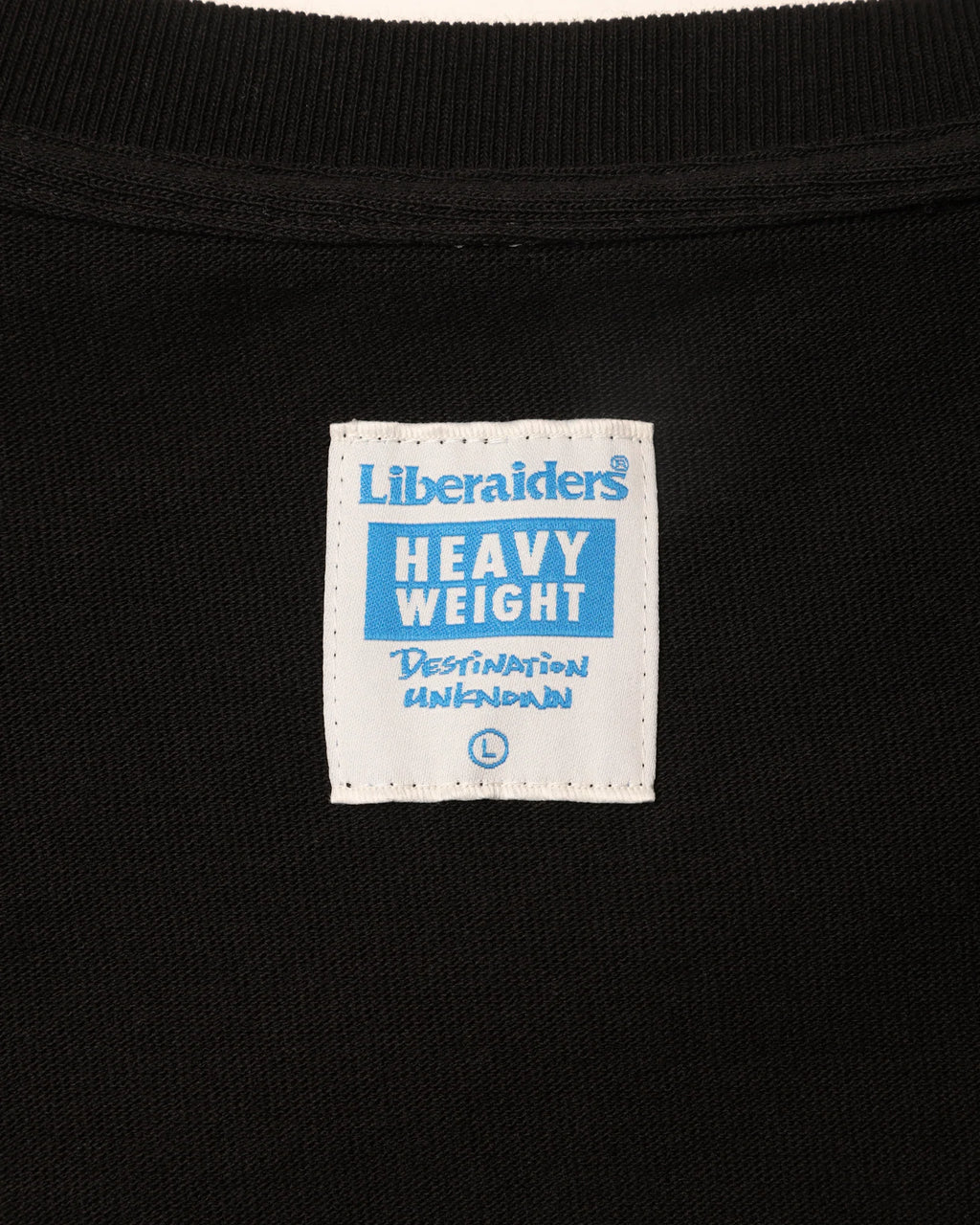 LR HEAVY WEIGHT L/S TEE BLACK