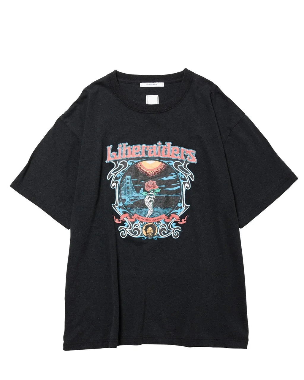 DEAD ROSE TEE BLACK