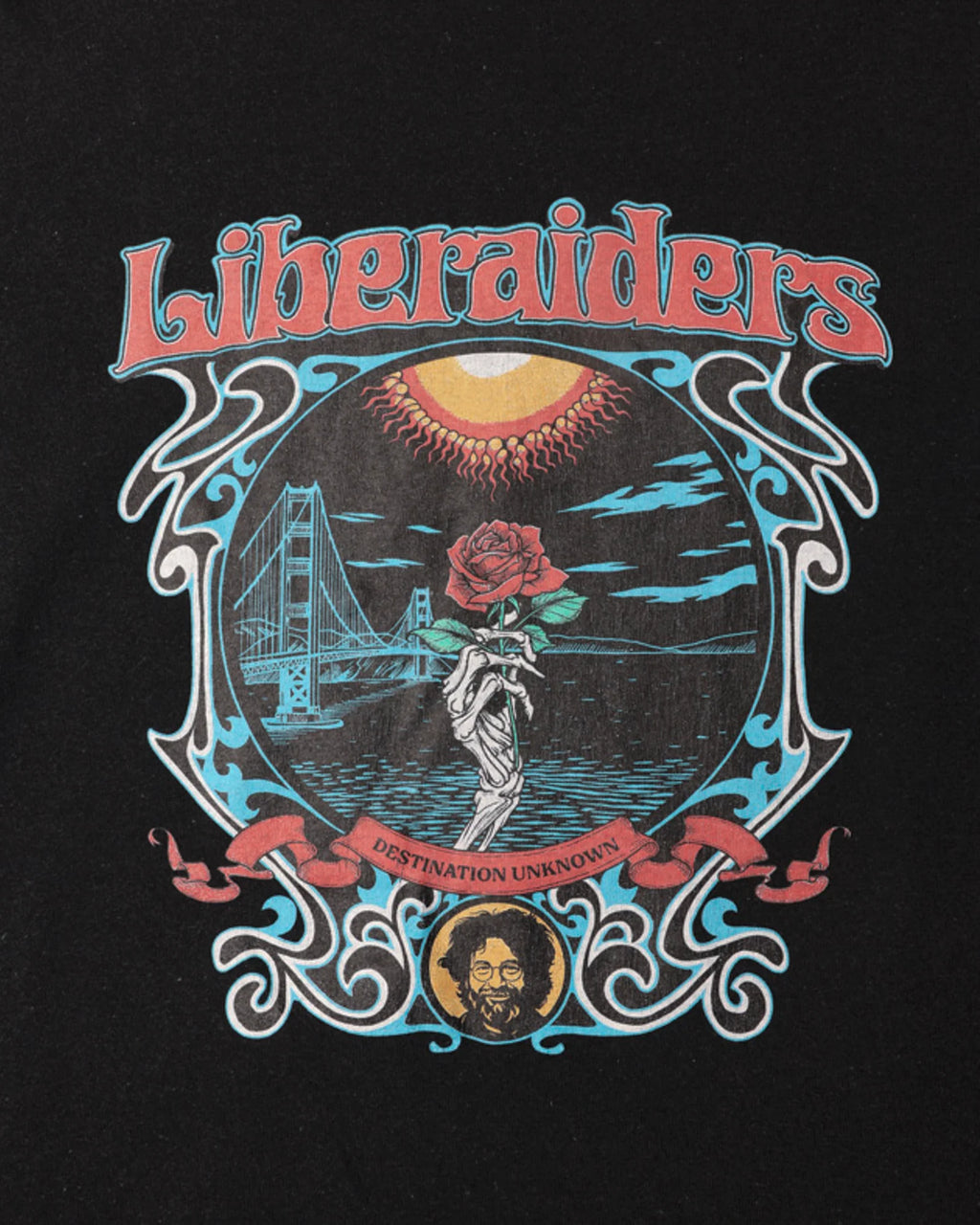 DEAD ROSE TEE BLACK