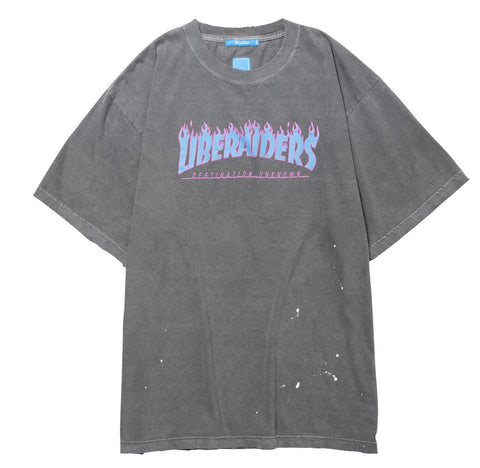 FLAME LOGO TEE BLACK [SPECIAL EDITION]
