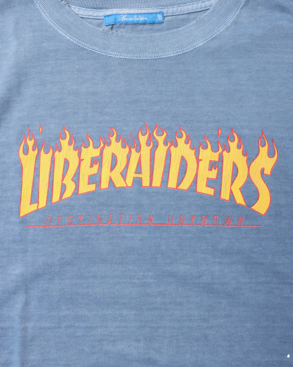 FLAME LOGO TEE BLUE [SPECIAL EDITION]