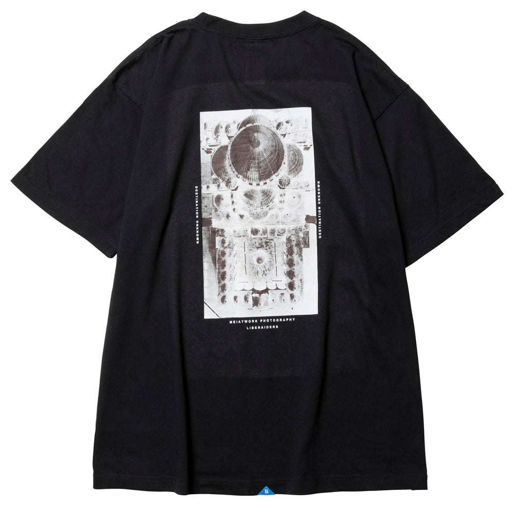 MAW AERIAL PHOTO TEE BLACK
