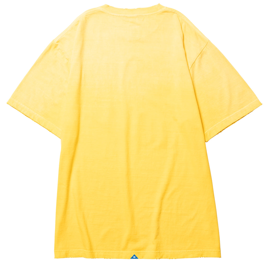 FADED PUNK LOGO TEE YELLOW (SPECIAL EDITION)