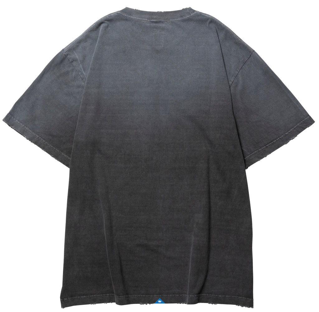FADED PUNK LOGO TEE BLACK (SPECIAL EDITION)