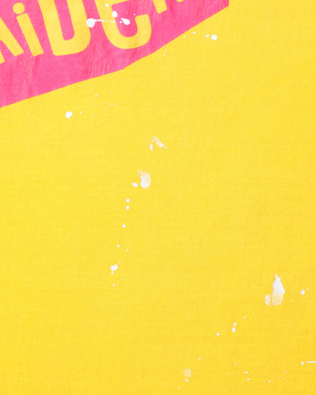 FADED PUNK LOGO TEE YELLOW (SPECIAL EDITION)