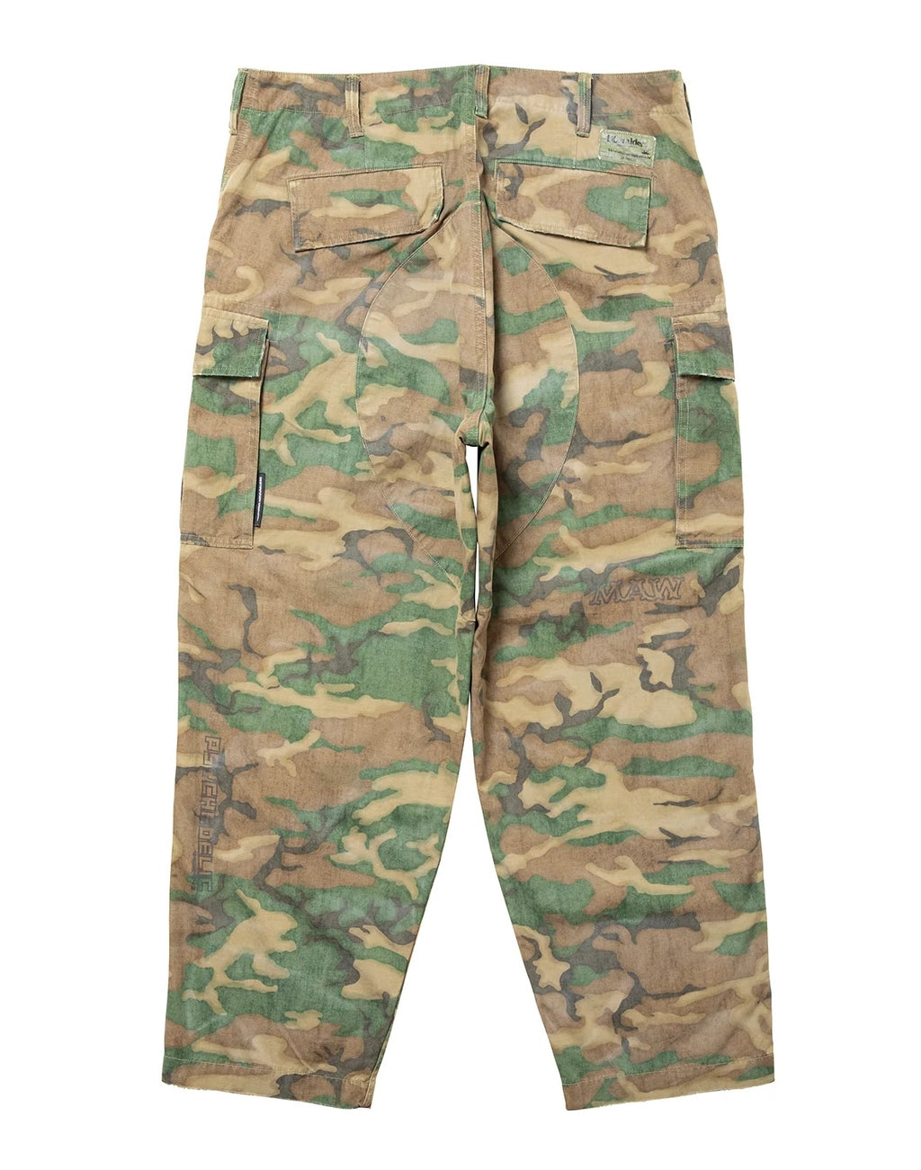 DAMAGED BDU PANTS CAMO