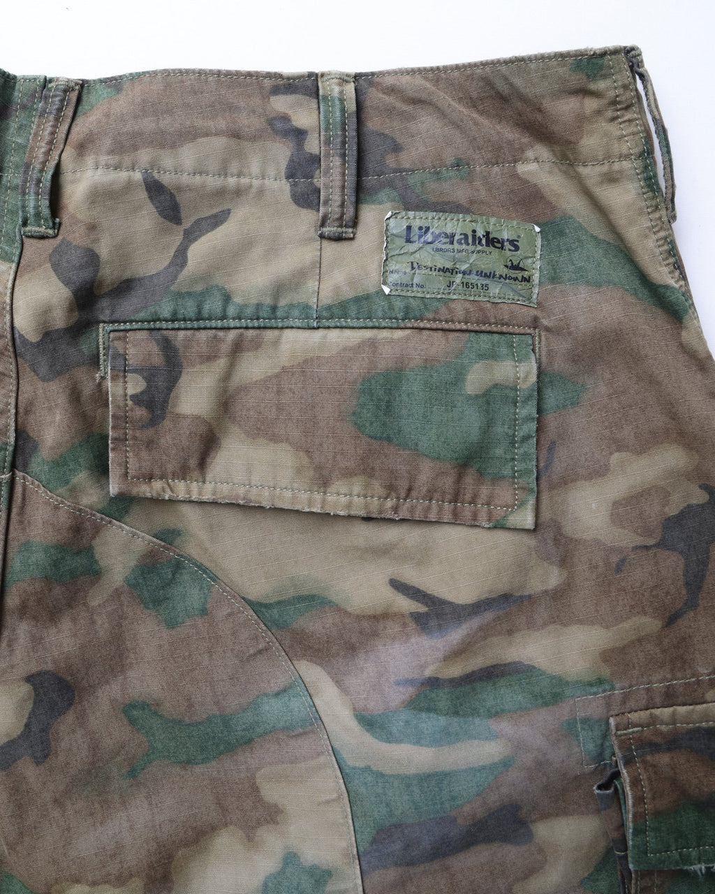 DAMAGED BDU PANTS CAMO