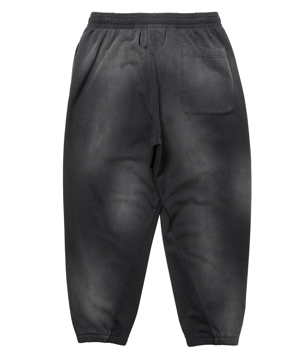 GARMENT DYED SWEATPANTS BLACK
